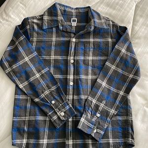Boys Janie & Jack plaid shirt